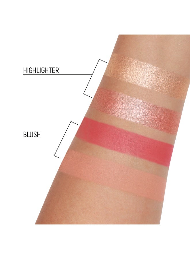 كاركتر ٤ ألوان بلاش & هايلايتر باليت - Image 2